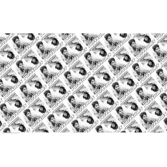 Aretha Franklin Candid Poses Wrapping Paper