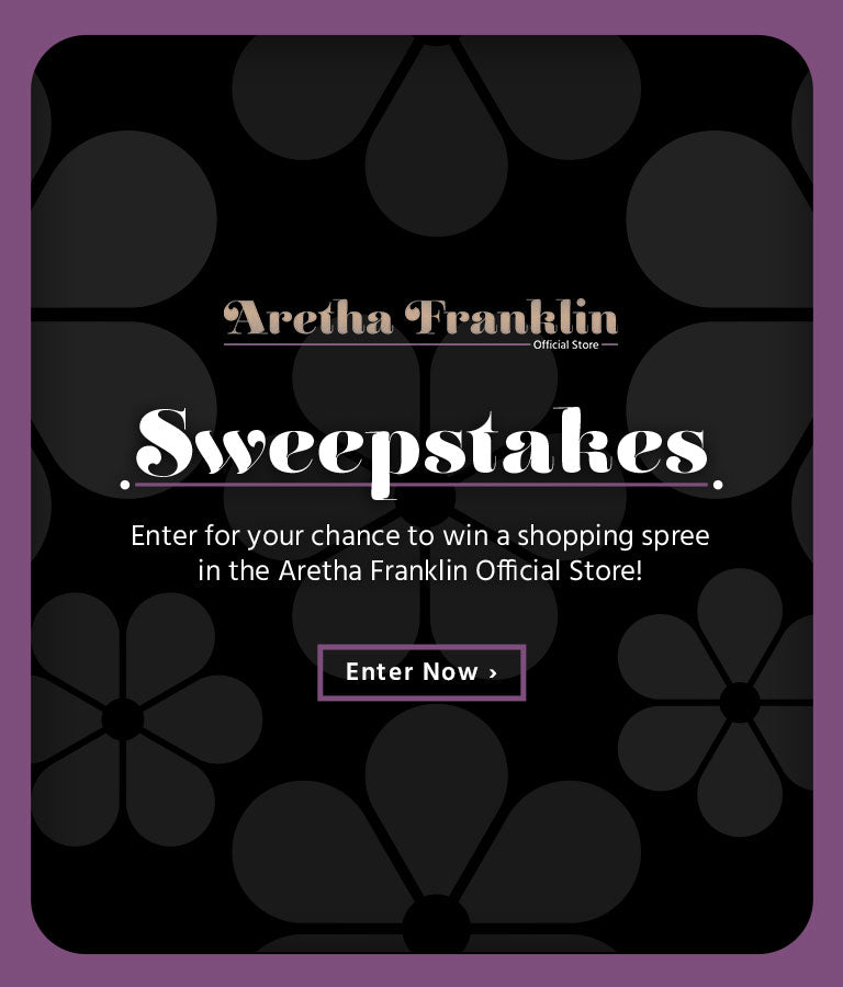 Enter for your chance to win an Aretha Franklin Shopping Spree!