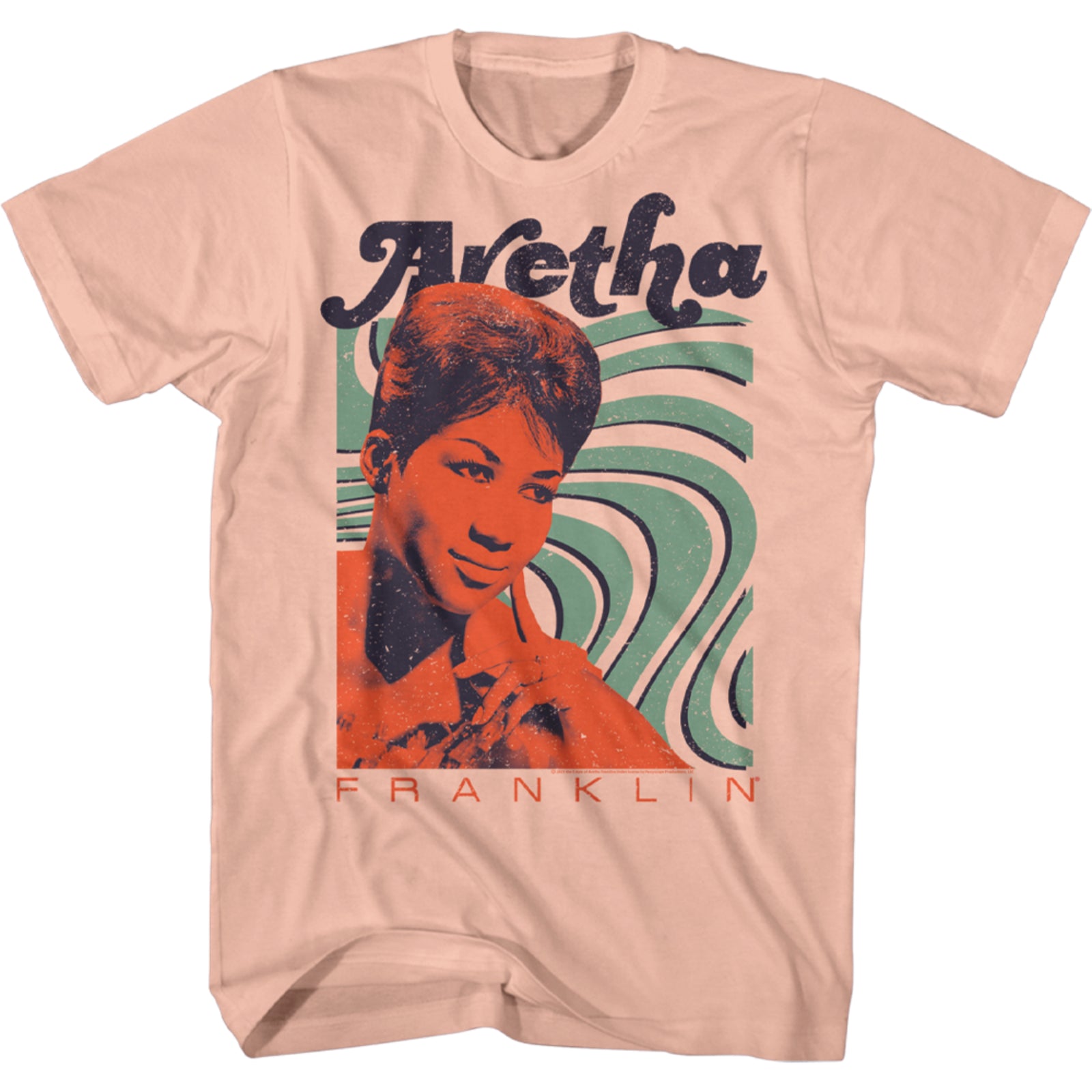 Aretha Waves T-Shirt – Aretha Franklin