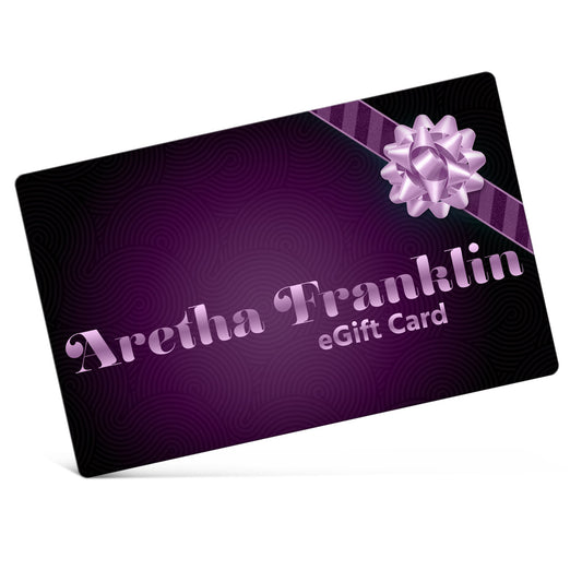 Aretha Franklin Electronic Gift Certificate